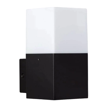 Ścienny kinkiet Gardena Moderno ABR-KZN-E27 Abruzzo IP54 czarny biały