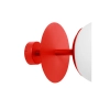 Przysufitowa lampa do salonu PLAAT B PLB1120S3 IP44 czerwony pomarańczowy