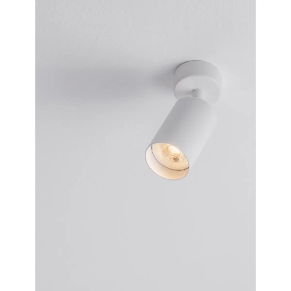Sufitowy kinkiet tuba do sypialni TREMANO LE45663 biały