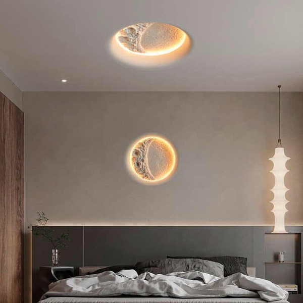 Plafoniera wpuszczana Moon ABR-PWO-MOON-60CM LED 17W 4000K okrągła biała