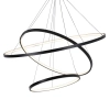 Pierścieniowa lampa wisząca LEA 330024 LED 82W 4000K ringi czarne