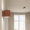 Lampa sufitowa AURA mocca SL.1807 ryflowana 1xGx53