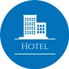 Szkiełko do rzutników logo LOGG1-HOTEL informacyjne