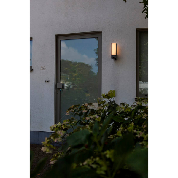 Lampa elewacyjna z kamerą Cuba 5193812118 LED 17,3W 2700-6500K IP44 szara