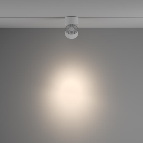 Lampa do systemu szynowego Yin TR084-1-15W4K-D-W LED 15W 4000K 1-faz biały