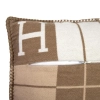 Dekoracyjna poduszka w kratę 5900168835467 SHP PARIS HOME beż
