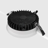 Podtynkowa lampa łazienkowa LED 18W 3000K IP44 biała OUTLET