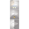 Nowoczesna LAMPA sufitowa LINDEN 3479 Rabalux plafon LED 72W 3000K - 6500K z pilotem chrom biały