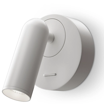 Obrotowa lampa ścienna Mirax C038WL-L3W3K LED 3W 3000K biały
