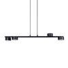 Wisząca lampa na belce Punto 40821 Sigma metalowa czarna