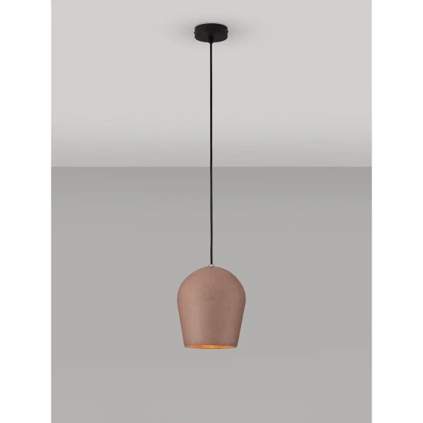Minimalistyczna lampa zwisająca PLONZIE LE45288 12W IP55 czerwona