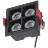 Lampa podtynkowa Midi 10061 Nowodvorski LED 16W 3000K czarna