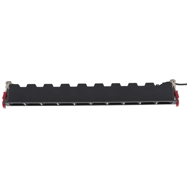 Lampa sufitowa Midi 10066 LED 40W wpuszczana czarna