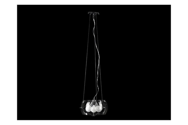 Wisząca lampa przezroczysta Cosmo nowoczesna salonowa