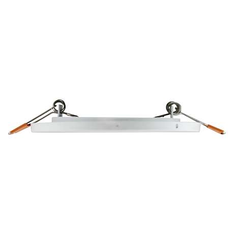 Wpuszczana LAMPA sufitowa SLIM IRON LED 3W 4000K 03535 Ideus podtynkowa OPRAWA oczko do zabudowy białe