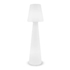 Zewnętrzna lampa podłogowa Lola LUMLL165WLNW King Home IP54 zmiana barwy biały