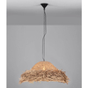 Ekologiczna lampa wisząca ALLENDE LE44490 trawa morska beżowy