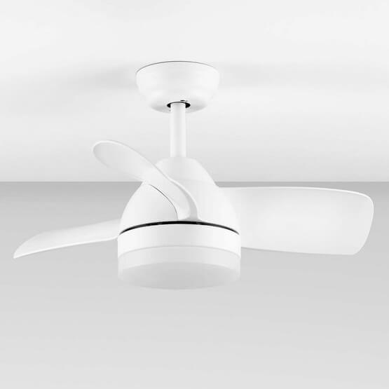 Sufitowy wentylator VILLAZON LE44971 LED 18W 3000-6500K z pilotem biały