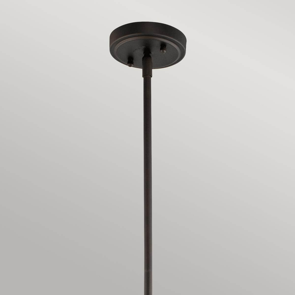Szklana lampa wisząca Everly KL-EVERLY-P-S-OZ brązowy przezroczysty