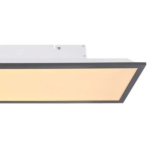 LAMPA sufitowa DORO 416080D4 Globo metalowa OPRAWA prostokątna LED 24W 3000K plafon biały grafitowy