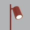 Biurkowa lampa ryflowana KARBON SL.1643 tuba z włacznikiem terakota