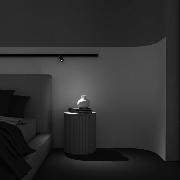 Regulowana lampa szynowa magnetyczna Focus TR032-2-5W3K-M-BBS LED 5W 3000K mosiądz