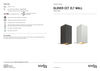 Kinkiet elewacyjny Glover 79196 Saxby LED 5.5W 3000-6000K IP44 matowy czarny