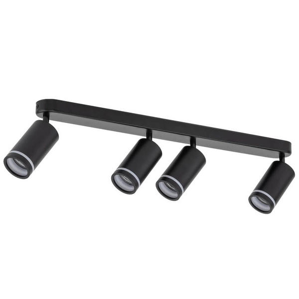 Sufitowa lampa do sypialni Jet 6916 sople z regulacją czarna