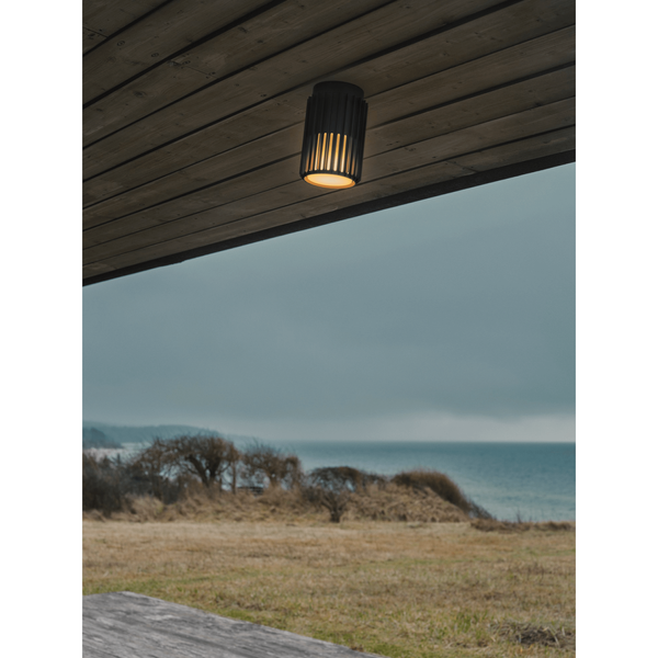 Zewnętrzna lampa sufitowa tuba ALUDRA 2118006203 IP54 czarny