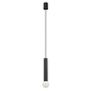 Minimalistyczna lampa wisząca Baton 7852 tuba pokojowa czarna