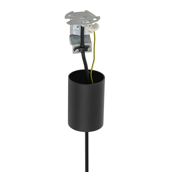 Wisząca lampa Drops 11180 do salonu okręgi złota czarna