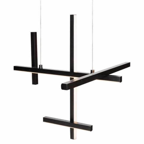 Zwis nad stół Soho P0546 Maxlight LED 25W 3000K industrialny czarny