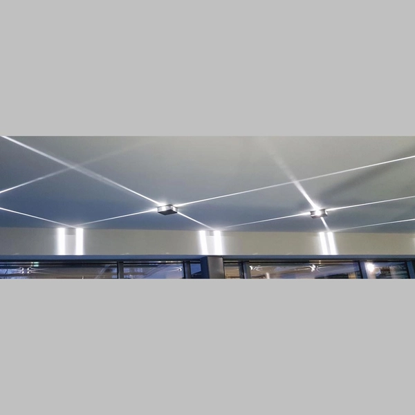 Lampa ledowa ścienna Mollis 616004202 Elkim 4W 4000K do salonu biała