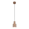 Różowa lampa wisząca Agudo 319400165 tuba z regulacją 1x10W E27