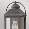 Lampa ścienna do ogrodu QN-ANCHORAGE-S metalowa czarna