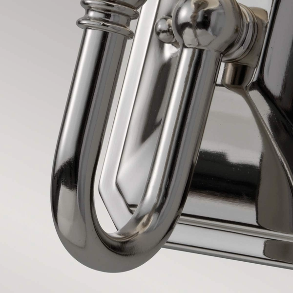 Kinkiet metalowy Concord FE-CONCORD1-BATH Feiss IP44 szkło chrom