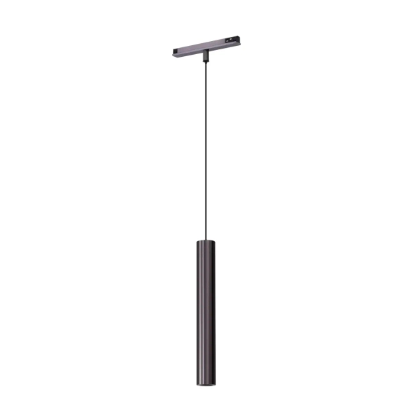 Podłużna lampa wisząca SIGMA ANGOLA AZ7204 LED 12W 3000-6000K tytanowa