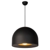 Lampa zwisająca Akron 20421/01/30 Lucide kopuła do gabinetu czarna