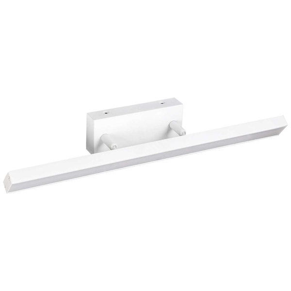 Kinkiet LAMPA ścienna ANDREW 5782 Rabalux metalowa OPRAWA regulowana LED 12W 3000K łazienkowa listwa IP44 biała matowa