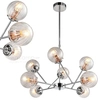 LAMPA wisząca BEST 38-67289 Candellux szklana OPRAWA zwis molekuły kule balls sticks przezroczyste