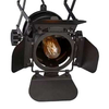 Reflektor LAMPA sufitowa CGRSCHARMONY COPEL studyjna OPRAWA na harmonijce nożycowa czarna