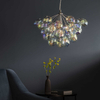 Designerska lampa wisząca Infinity 76450 Endon bubbles kolorowa chrom