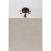 Lampa sufitowa Mion 108847 potrójna regulowana metalowa czarna