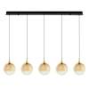 Wielopunktowa lampa wisząca LURVELA LE45135 LED 20W 3000K kule złote