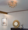 Sufitowa lampa Groos 4200990-5503 By Rydens szklane bąbelki bursztynowe
