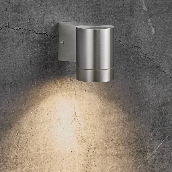 Kinkiet zewnętrzny Tin 21509929 Nordlux na elewację czujnik IP54 srebrny