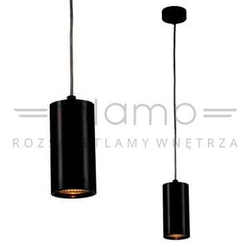 LAMPA wisząca Kika S 85 Orlicki Design metalowa OPRAWA zwis tuba czarna