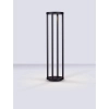 Szklana lampa podłogowa TAZORIA LE75171 LED 9W 3000K IP65 antracyt