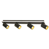 Reflektorki sufitowe Parma LP-0612/4C BK Light Prestige LED 50W 3000-6000K czarne