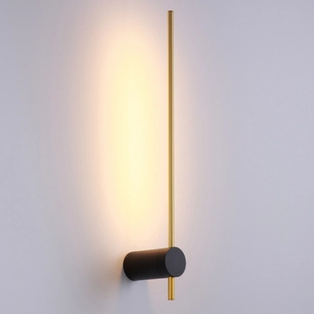 Kinkiet modernistyczny Wand 646601135 Elkim LED 6W 3000K spider złoty czarna